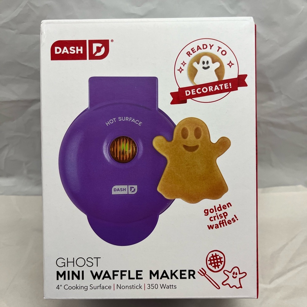 Dash ghost shaped Mini Waffle Maker